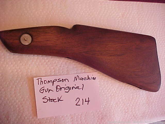 Thompson Machine Gun Stoclk-img-2