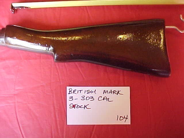 SMLE British Mark III Butt Stock Cal 303-img-0