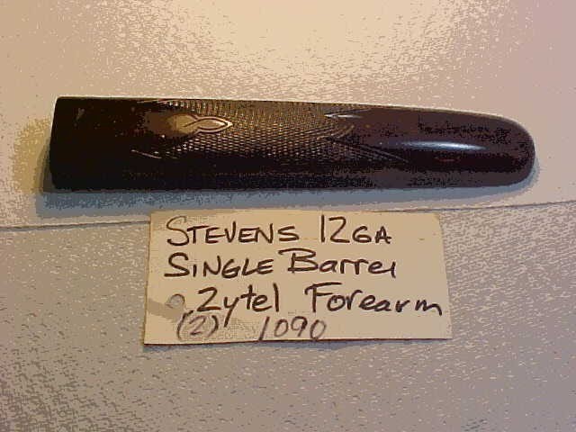 Stevens 12 Gage Single Shot Shotgun Forearm Made of Zytel-img-0