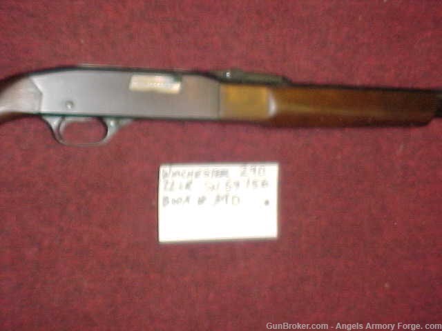 Book # 390 - Winchester Model 290 22 Caliber Semi Auto Rifle-img-0