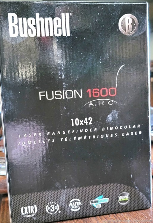 Bushnell Fusion 1600 10x42 Laser Rangefinder Binoculars-img-3