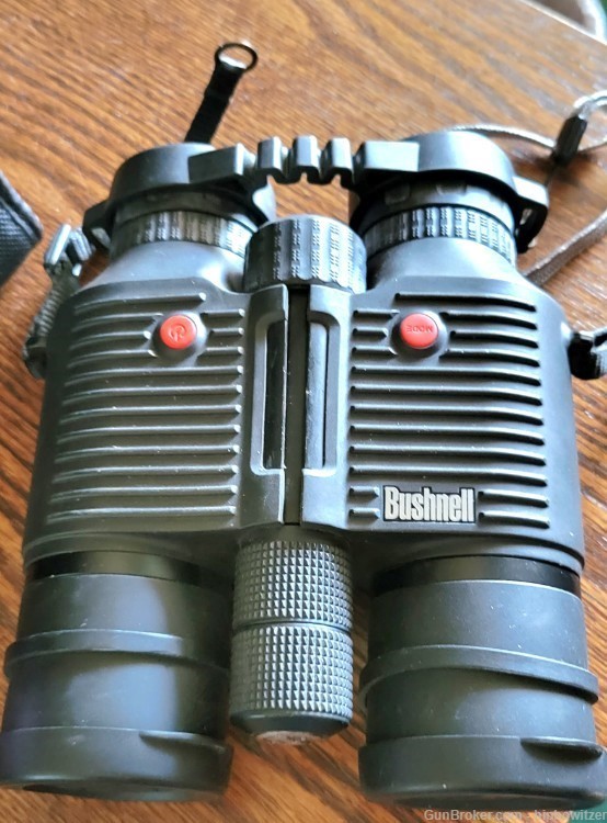 Bushnell Fusion 1600 10x42 Laser Rangefinder Binoculars-img-0