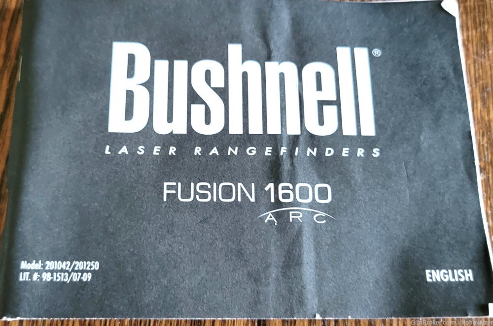 Bushnell Fusion 1600 10x42 Laser Rangefinder Binoculars-img-5