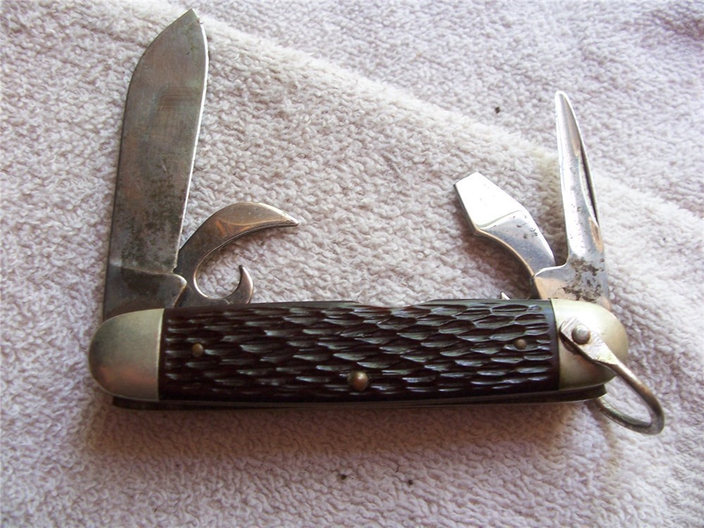 Ulster Official Boy Scout Knife-easy open-USA--img-1