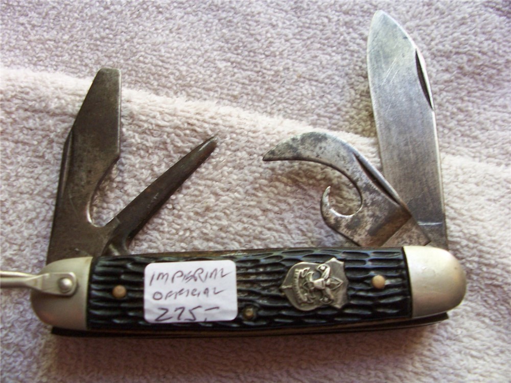 Imperial Official Boy Scout Knife-Imperial Cutlery, USA--img-0