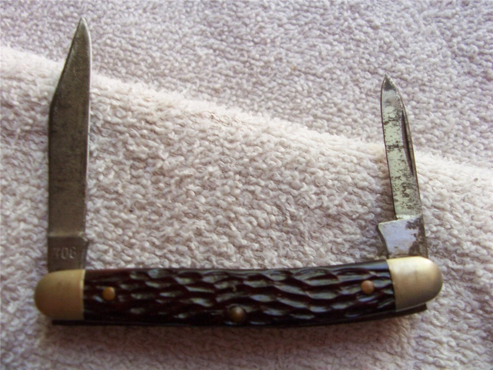 Schrade Walden Pocket Knife-USA-#708-img-1