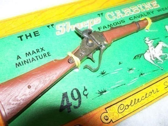 Marx Miniature Sharps Carbine-Cap Rifle-img-0