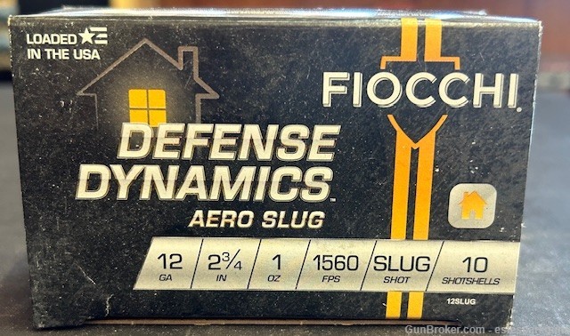 Fiocchi Defense Dynamics 12 Gauge Aero Slug High Velocity - (80 Rounds)-img-0