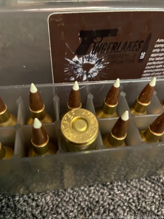 (20) 243 wssm 90gr Nosler Accubond ammo ammunition -img-2