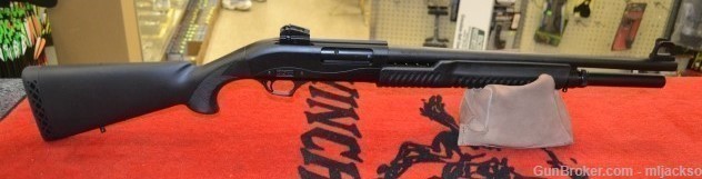 TriStar Tactical Shotgun, 12-Gauge, Black Polymer-img-0