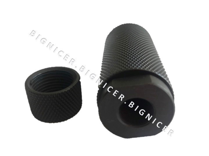 Kineti-Tech Style Sound Redirecting Muzzle Brake for AR15 ½ x 28-img-3