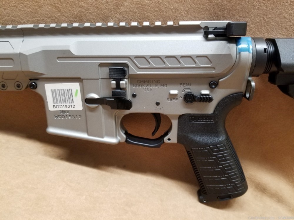 CMMG Banshee MK4 5.56x45mm Pistol in Titanium-img-2