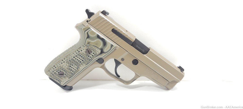 Sig Sauer P229 M11-A1 9MM 15+1 Factory FDE  3 Mags / Holsters / Extra Grips-img-0