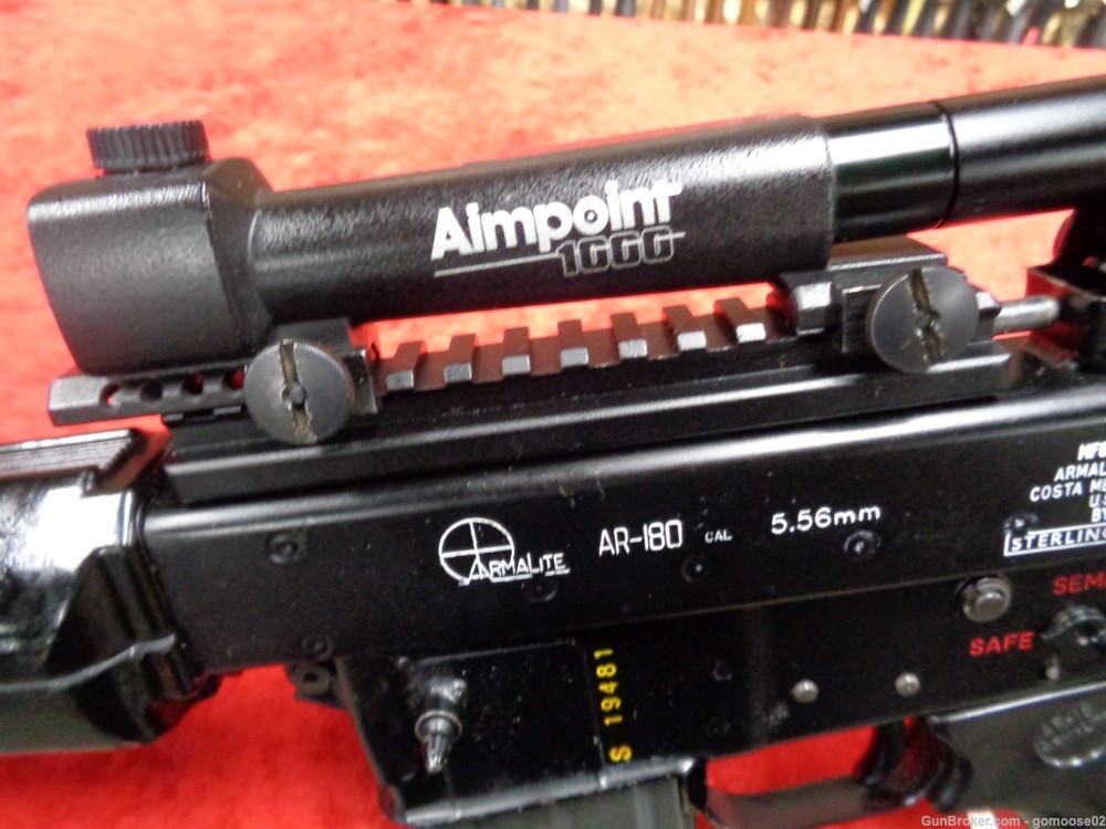 Armalite AR-180 5.56 PRE BAN Folding Stock Aimpoint Optic CLASSIC WE TRADE-img-16
