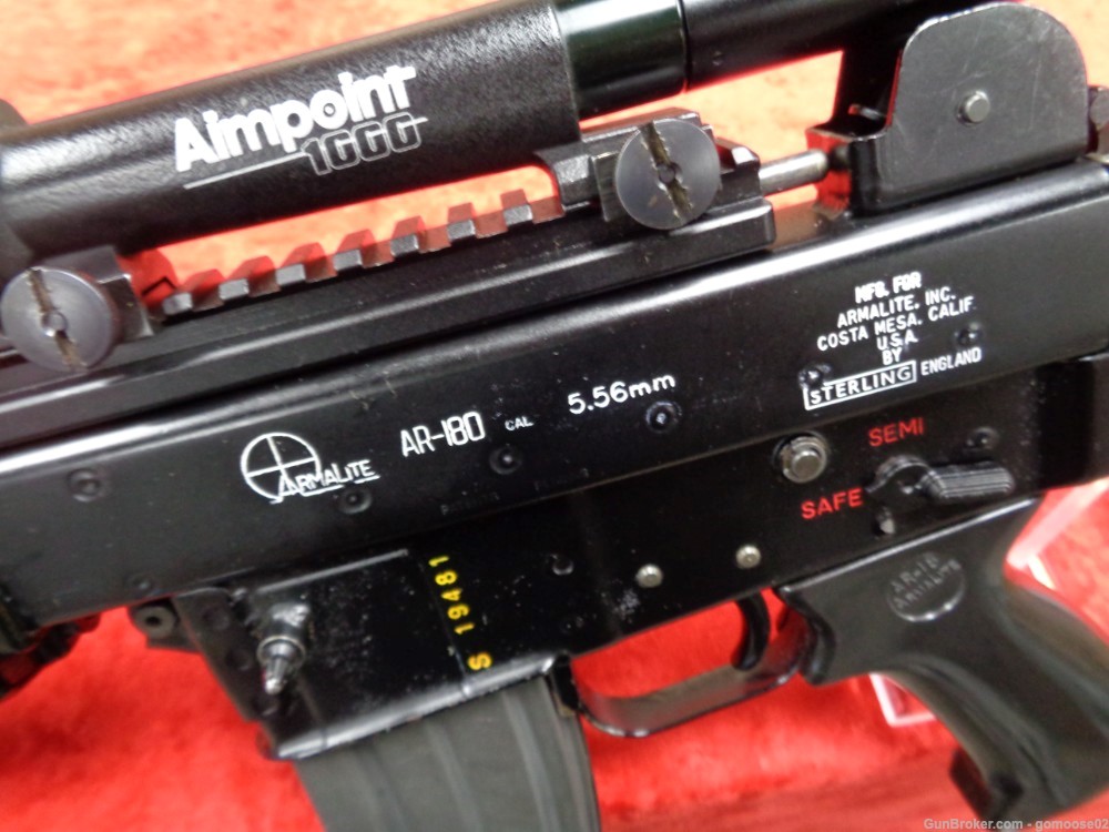 Armalite AR-180 5.56 PRE BAN Folding Stock Aimpoint Optic CLASSIC WE TRADE-img-25