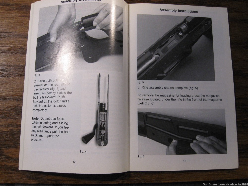 Blaser R93 Long Range Sporter or UIT rifle manual RARE, no longer available-img-3