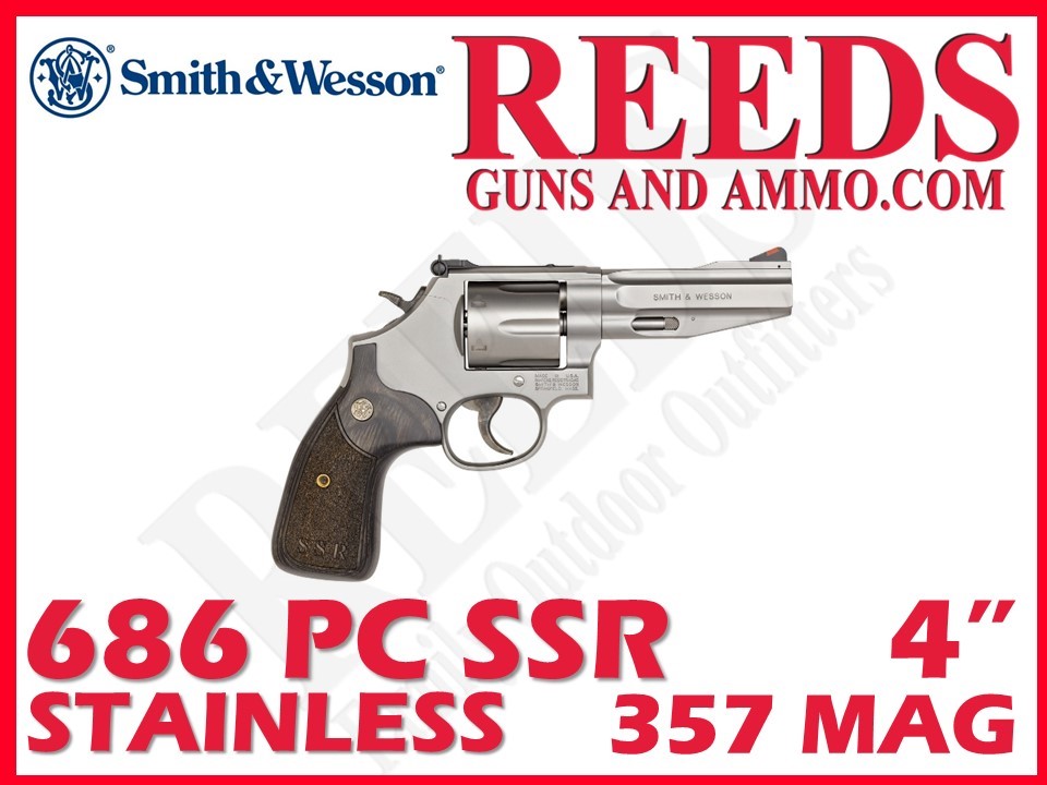 Smith & Wesson 686 PC SSR Pro Series Stainless 357 Mag 4in 6 Shot 178012-img-0