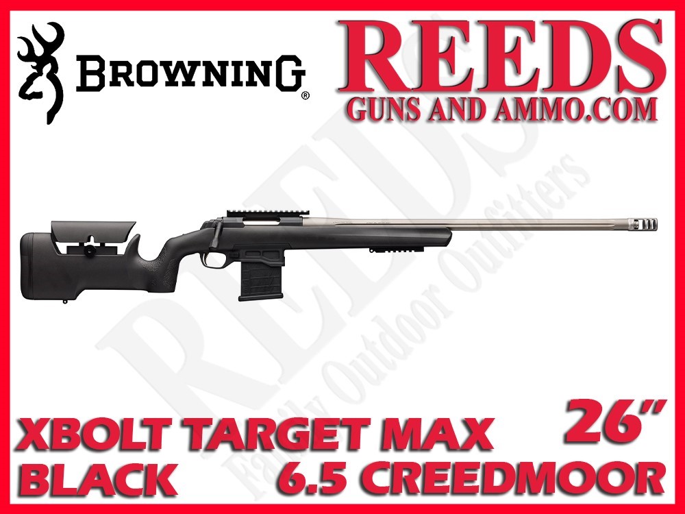 Browning Xbolt Target Max Black Stainless 6.5 Creedmoor 26in 035560282-img-0