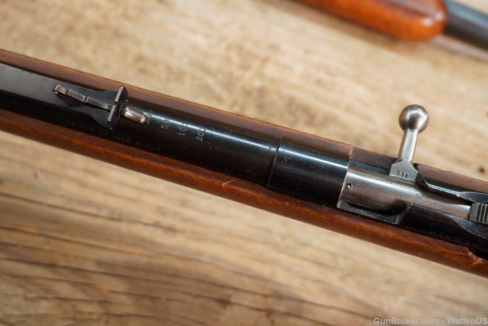 SET OF THREE Husqvarna single shot rifles 1871 Mauser .22, .25-20, .32-20 -img-20