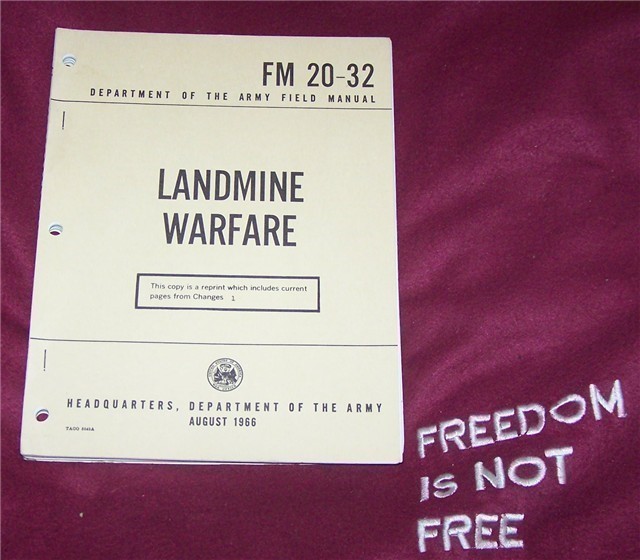 LANDMINE WARFARE FIELD MANUAL FM 20-32 1966-img-1