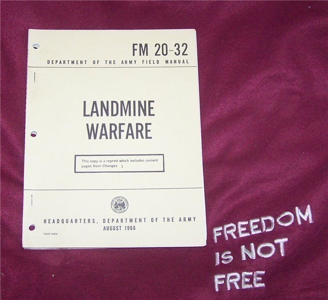 LANDMINE WARFARE FIELD MANUAL FM 20-32 1966-img-0