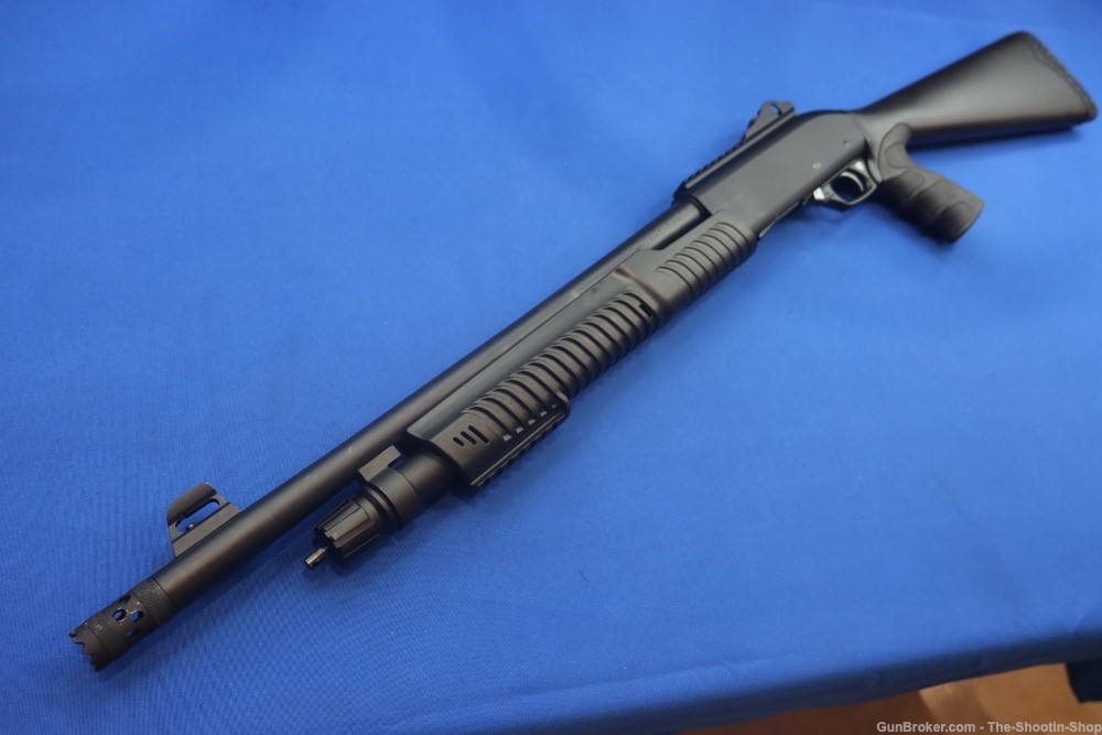 Dickinson Arms Model XX2T Tactical Pump Shotgun 12GA 18.5" Ghost Ring Sight-img-10
