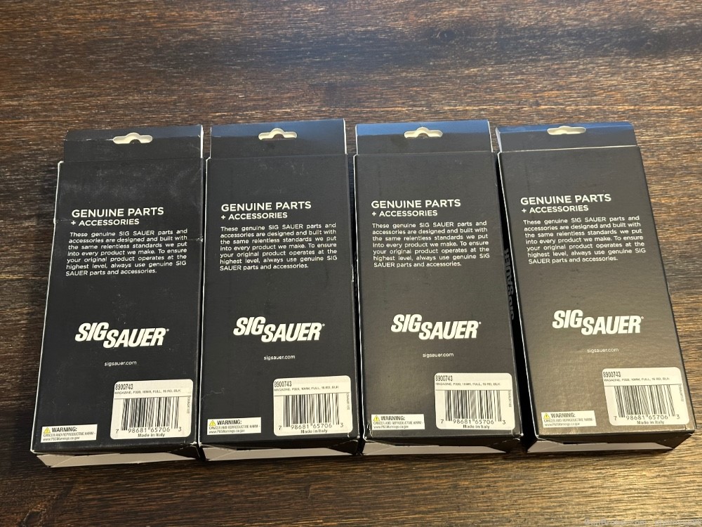 Sig X-Ten 10mm magazines - four (4) - Brand New-img-1