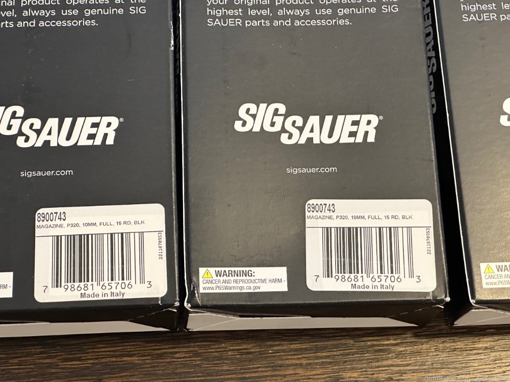 Sig X-Ten 10mm magazines - four (4) - Brand New-img-2