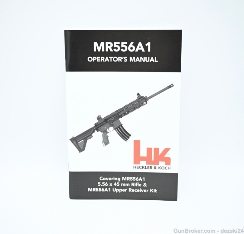 HECKLER & KOCH HK MR556A1 OPERATORS MANUAL/INSTRUCTION MANUAL BRAND NEW.223-img-0