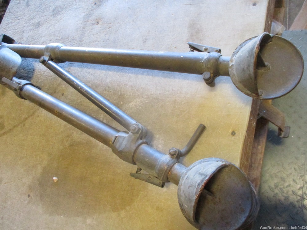 Nice WWII M3 Tripod for M2HB BMG, Evans PR Co. 1942-img-3