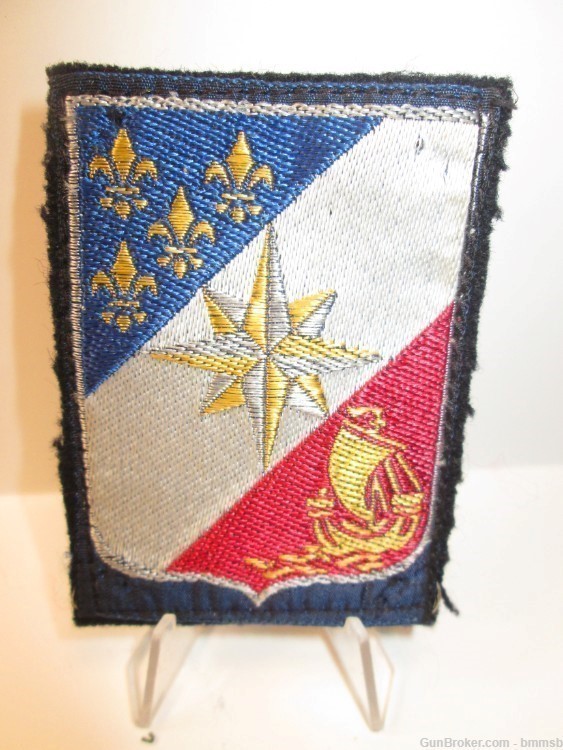 Nice Looking Vintage BEVO-Type Military Unit patch, Unknown Country & Unit-img-0