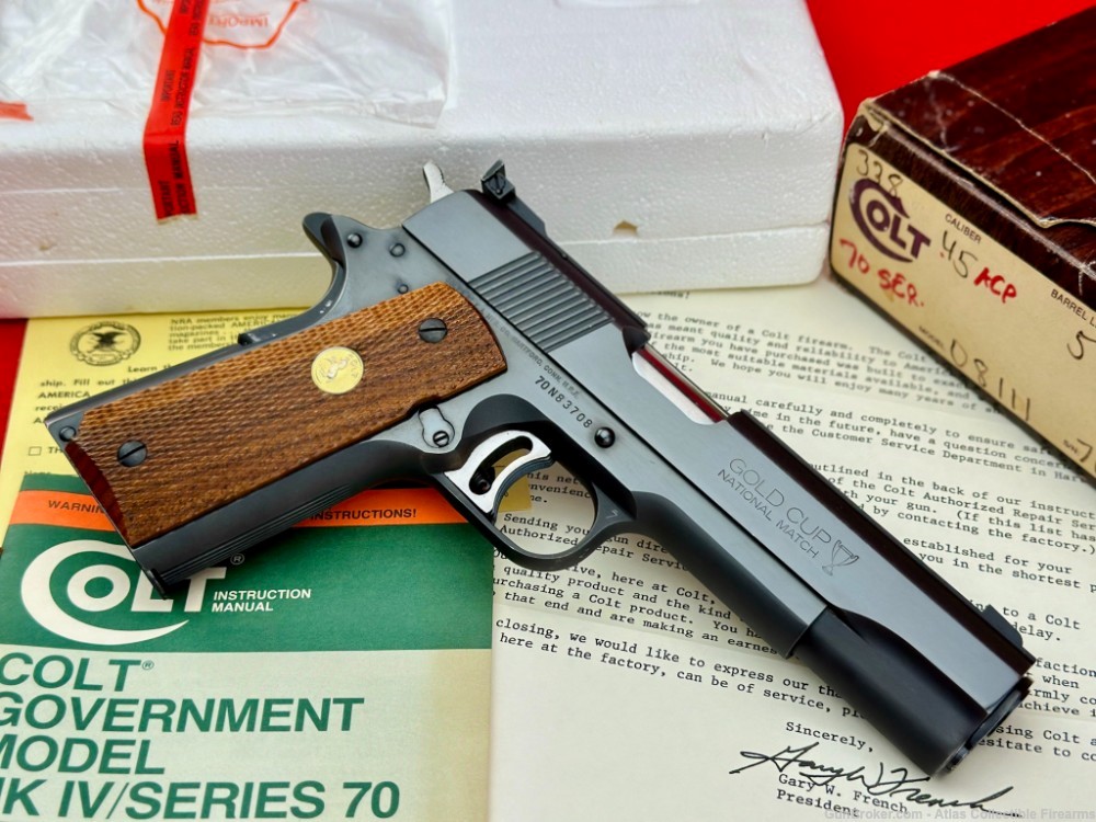 Nice 1994 Colt Gold Cup National Match 45ACP 5