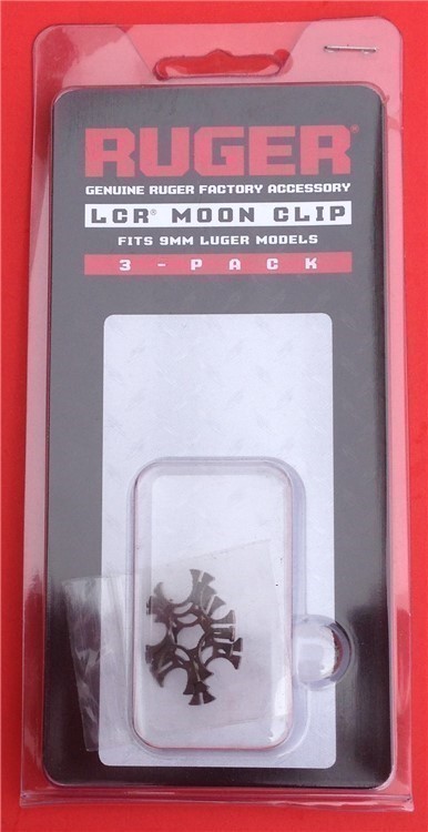 RUGER CLIP LCR Moon Clip 9mm 5 Round 3 pk-img-0