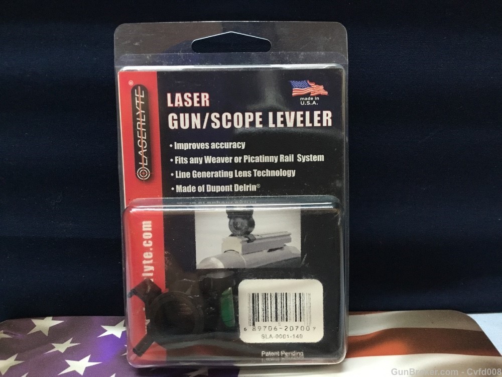 Laserlyte Gun/Scope Leveler "Fits Weaver or Picatinny Rail System" NIB -img-0