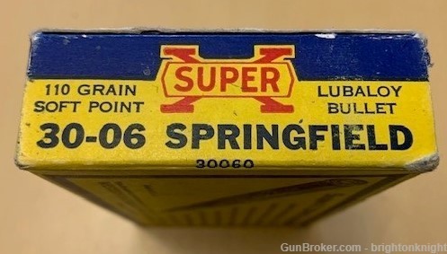 Western Super X 30-06 Springfield 110 Grain SP Lubaloy cartridges .30-06-img-2