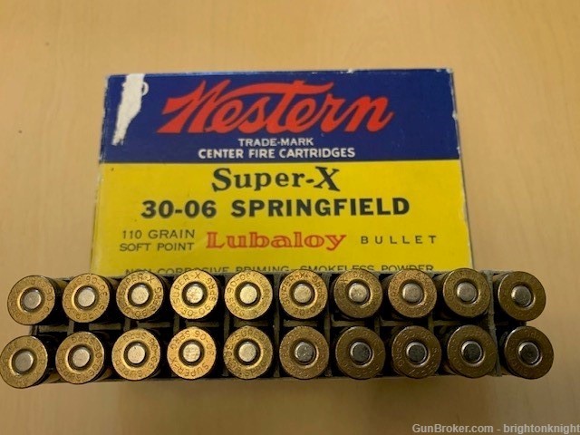 Western Super X 30-06 Springfield 110 Grain SP Lubaloy cartridges .30-06-img-4