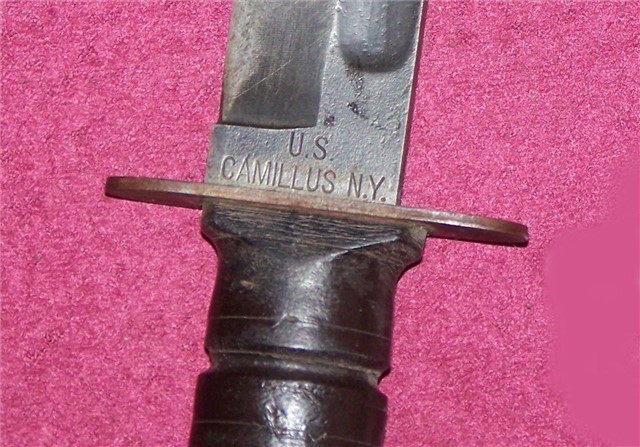 MK2 US CAMILLUS FIGHTING KNIFE & SCABBARD-img-5