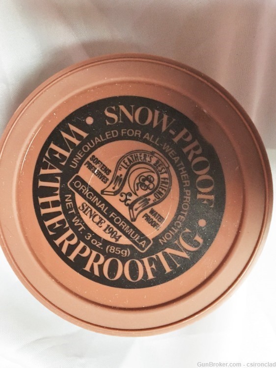 Snow Proof Weatherproofing compound 3 oz. container, 2 containers-img-3