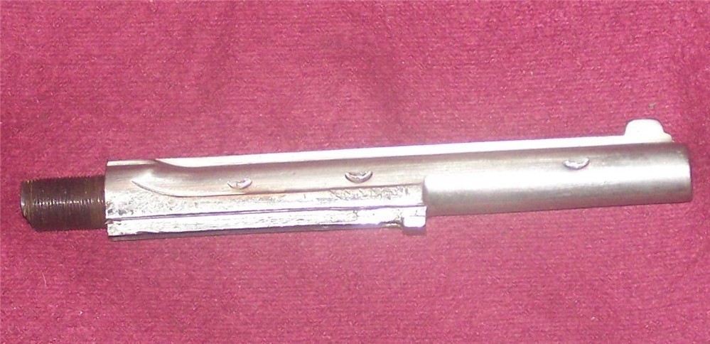 1914 STAR 7.65MM NICKEL 5 3/8" BARREL ASSEMBLY COMPLETE-img-1