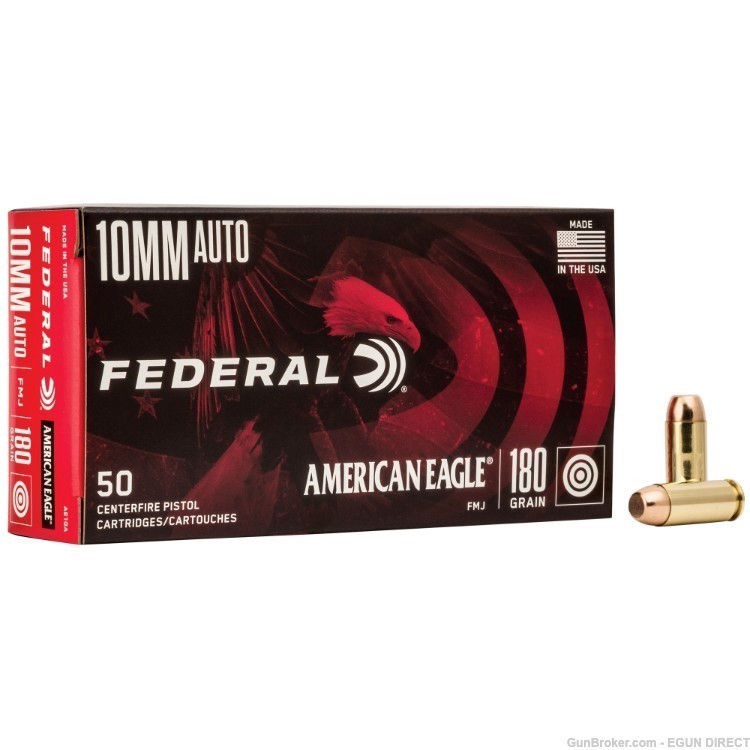 Federal American Eagle 10mm 180gr Full Metal Jacket - 50rd-img-0
