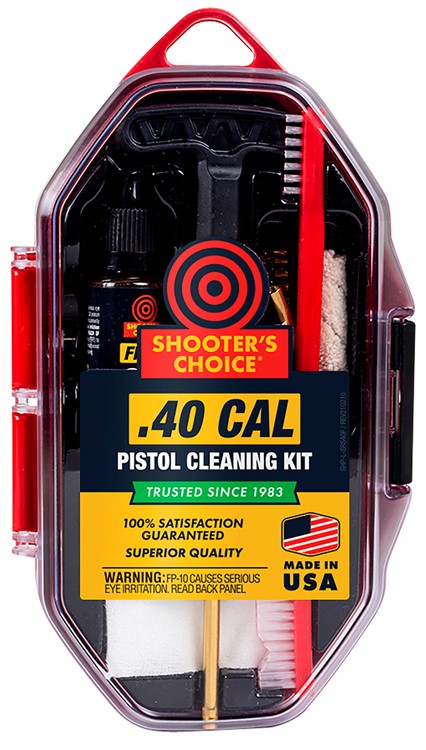 Shooters Choice 40 S&W Pistol Cleaning Kit-img-1