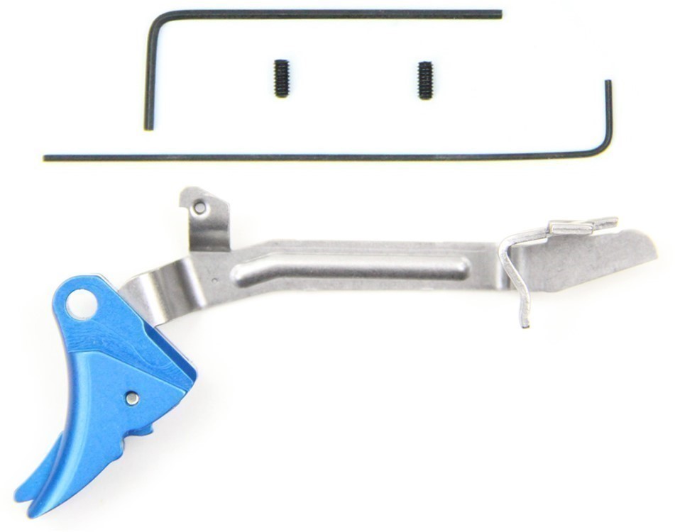 LWD Glock Ultimate Adjustable Trigger - Blue 9mm/.40 S&W-img-1