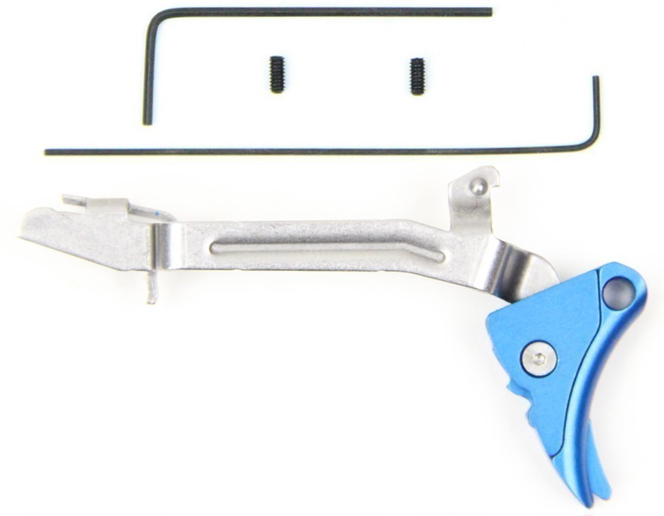 LWD Glock Ultimate Adjustable Trigger - Blue 9mm/.40 S&W-img-0