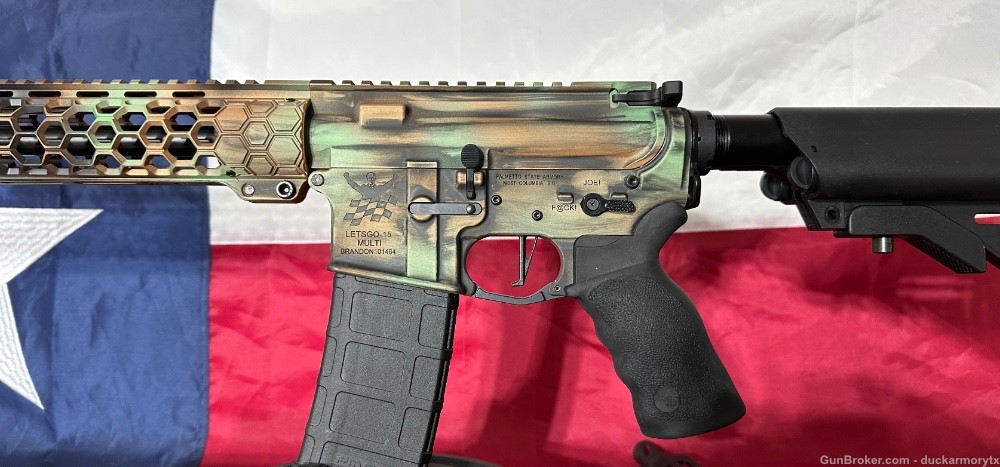Custom FJB AR15 RIFLE AR-15 5.56 NATO CMC trigger-img-2