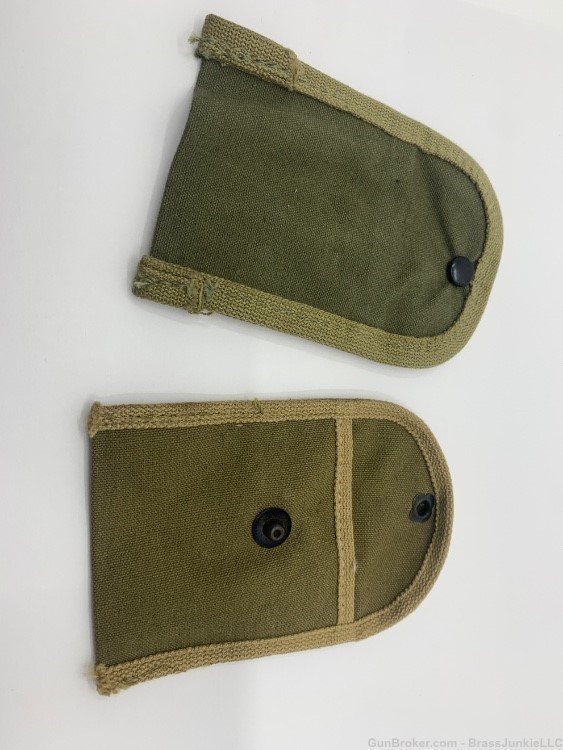 CANVAS SMALL PARTS POUCH. 3X3 INCH WW2-img-0