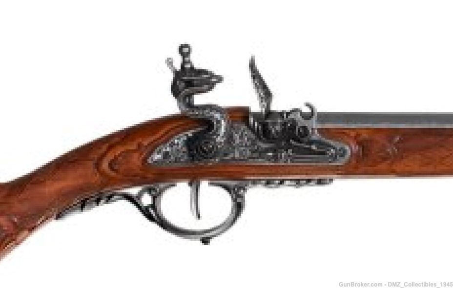 Colonial 1807 French Flintlock Rifle Non Firing Replica Denix of Spain-img-1