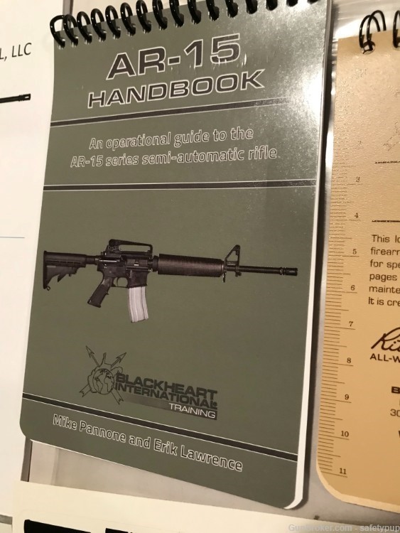 AR15 Manual/Shooters Log/Field Guide-img-4
