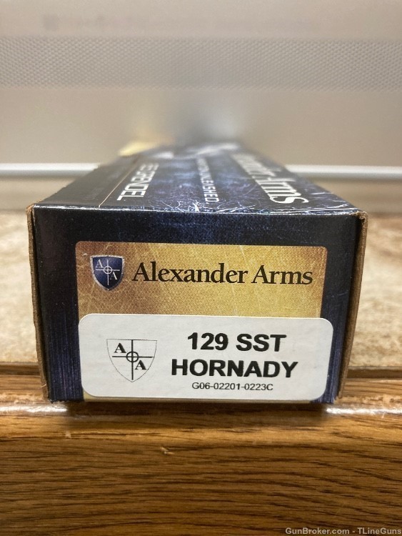 Alexander Arms 6.5 Grendel 129 GR Hornady SST 20 Rounds-img-0