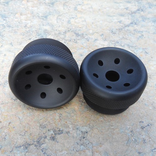 CAP1-9mm Concave knurled and ported shroud cap-img-0