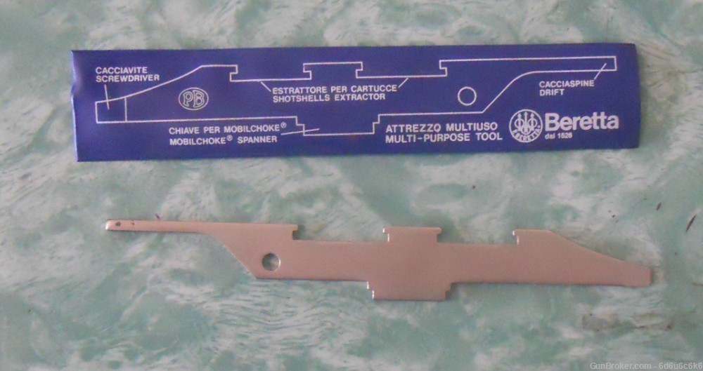 Beretta - Choke Wrench/Shell Extractor-img-0